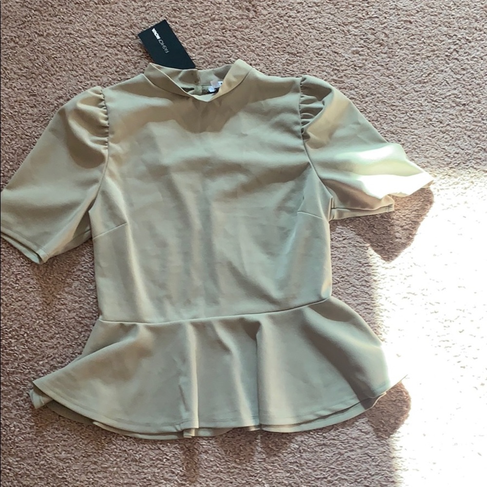 Flared top